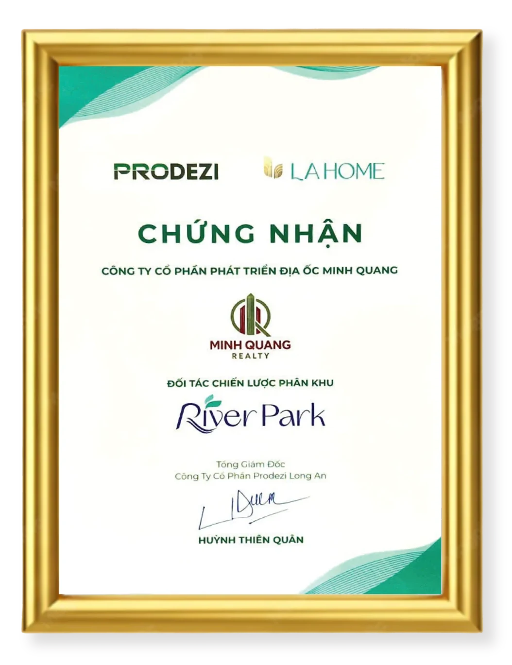 Đối tác chiến lược phân khu dự án River Park